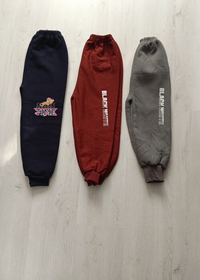 3 adet unisex pijama alt  - Görsel 3