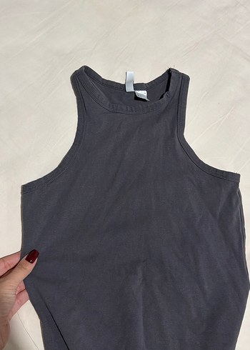 Siyah Kolsuz Yüksek Yaka Midi Elbise - Görsel 3