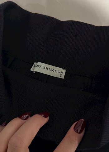 Siyah Pileli Mini Etek - Görsel 2