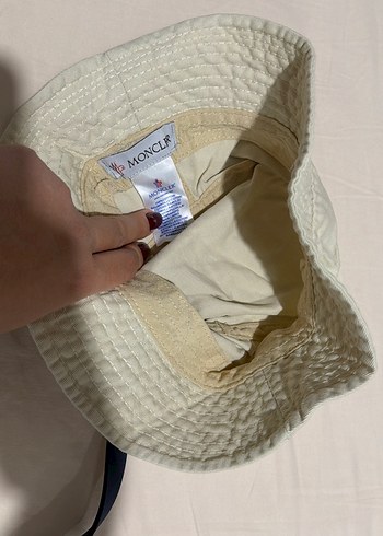 Bej Moncler  Kova Şapka - Görsel 3
