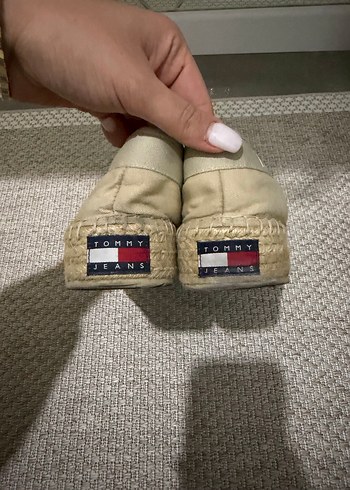 Bej Nakışlı Kadın Dolgu Topuk Espadril - Görsel 6