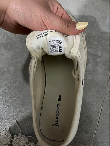 39 Beden beyaz Renk Lacoste