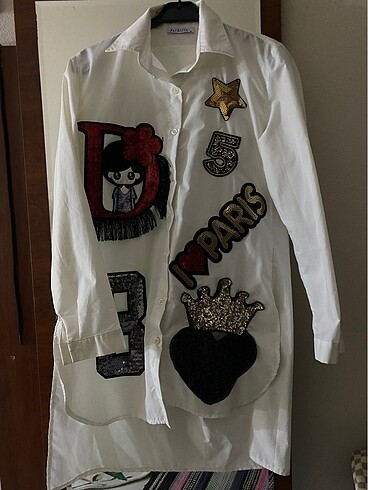 Gömlek elbise - Görsel 6