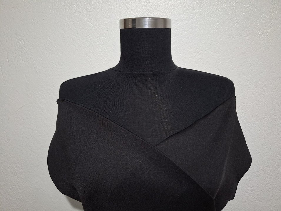 Siyah Kadın Abiye Elbise - Görsel 3