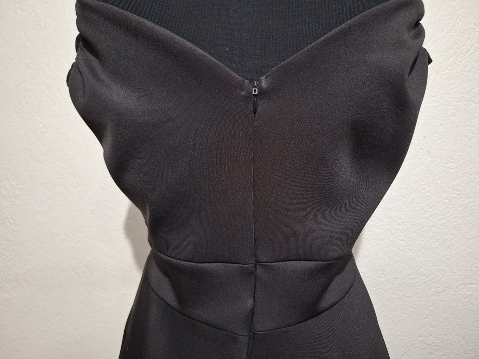 Siyah Kadın Abiye Elbise - Görsel 4