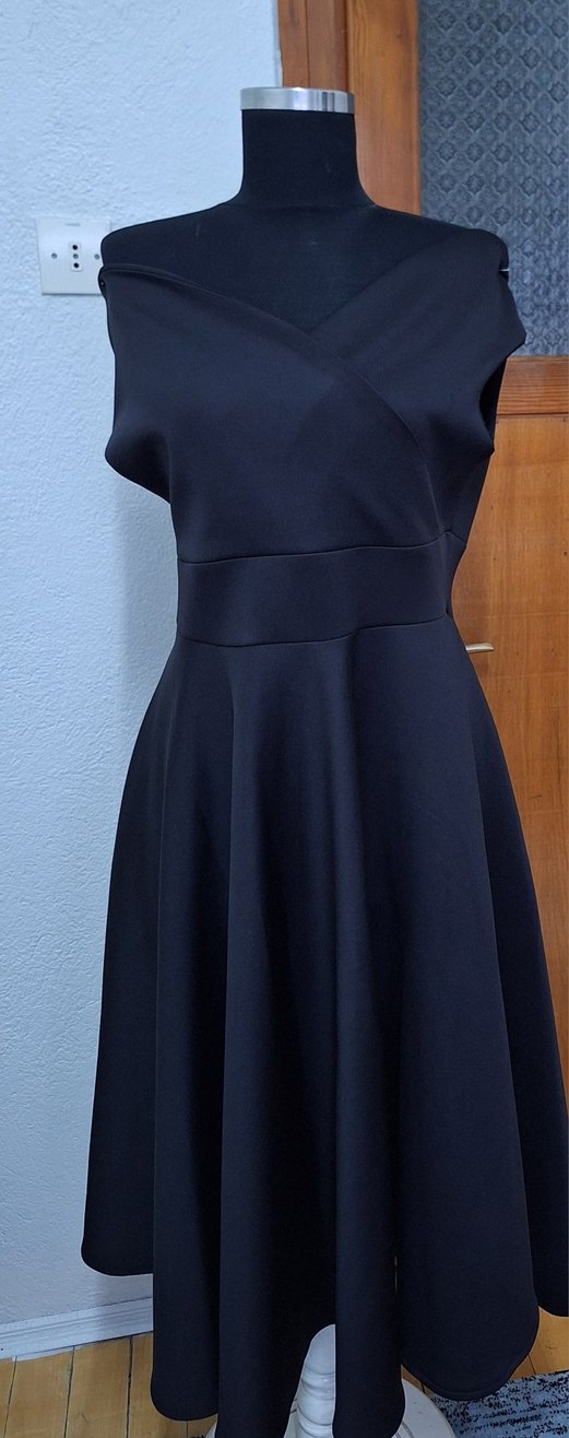 Siyah Kadın Abiye Elbise - Görsel 2