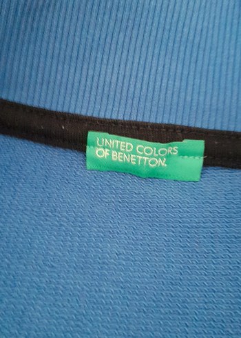 Erkek Çocuk Mavi Fermuarlı Sweatshirt - Görsel 2