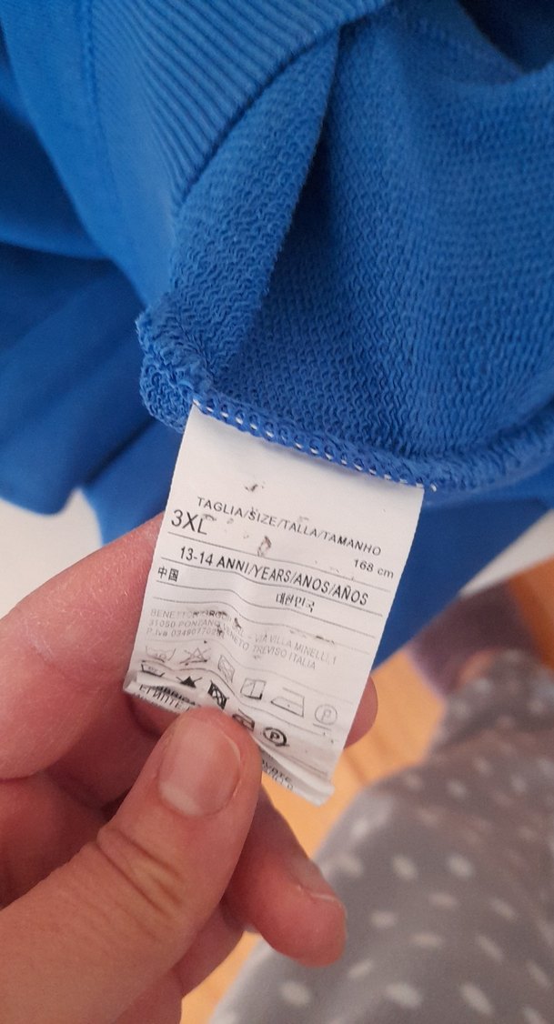 Erkek Çocuk Mavi Fermuarlı Sweatshirt - Görsel 4