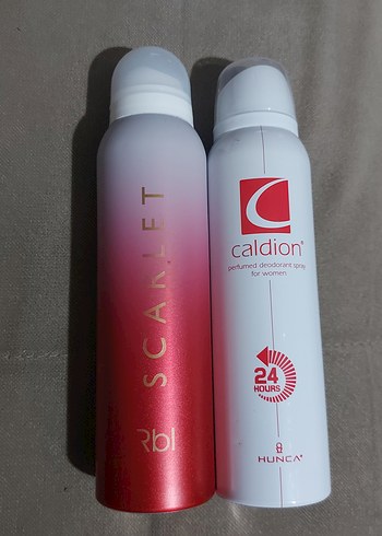 Scarlet ve Caldion Kadın Deodorant Seti