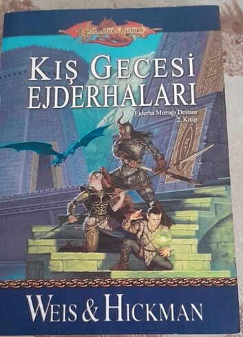 7 adet weis &hickman ejderha mızrağı serisinden 