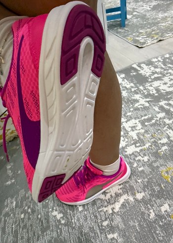 37,5 Beden Pembe Bağcıklı Spor Kadın Sneakers