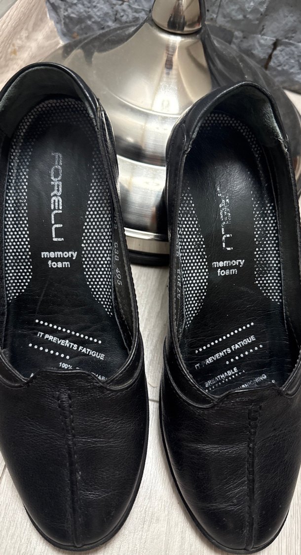 Klasik Siyah Tokalı Kadın Ofis Ayakkabısı - Görsel 2