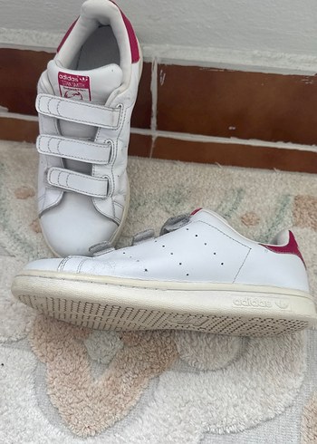 Kız Çocuk Beyaz Adidas Spor Ayakkabı - Görsel 2