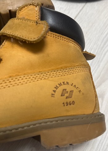 Bej Deri Tokalı Erkek Çocuk Botu - Görsel 4