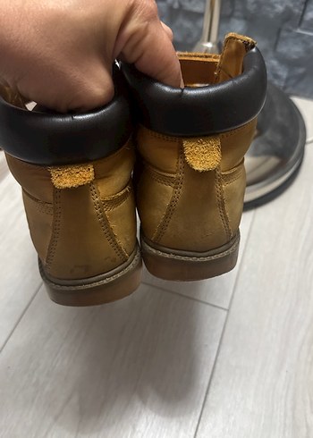 Bej Deri Tokalı Erkek Çocuk Botu - Görsel 6