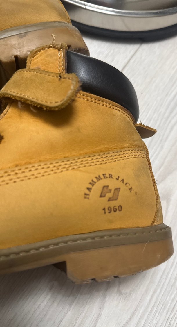 Bej Deri Tokalı Erkek Çocuk Botu - Görsel 4