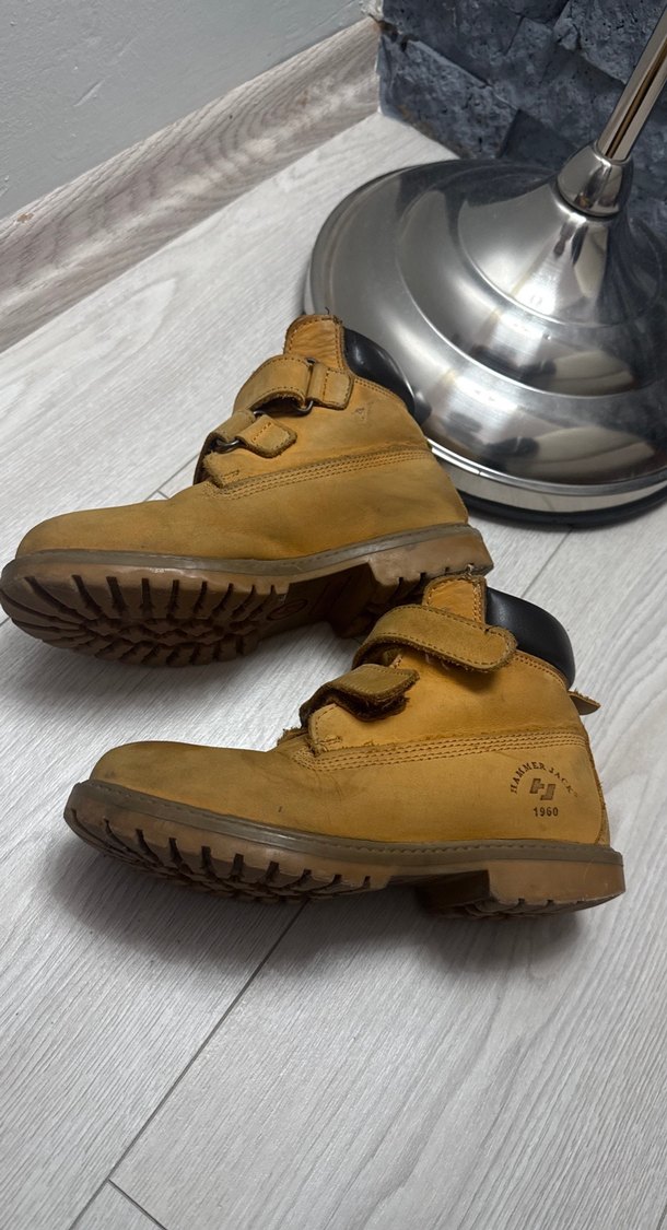 Bej Deri Tokalı Erkek Çocuk Botu - Görsel 3