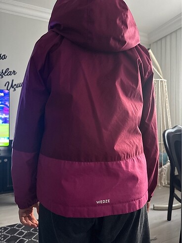 Decathlon 12 yaş kız çocuk kar montu içi Polarlı rüzgar ???? geçirmez