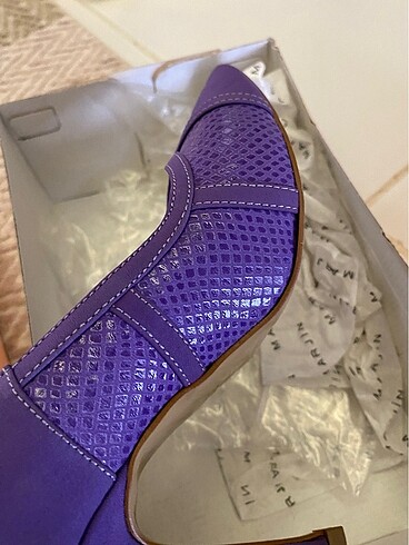 Marjin Marjin mor stiletto 36 numara