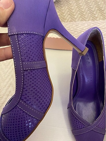 36 Beden Marjin mor stiletto 36 numara