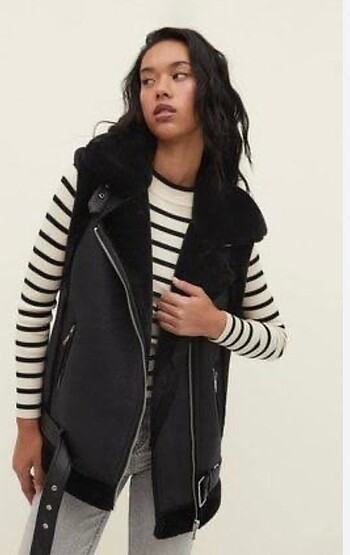 Stradivarius Biker Yelek