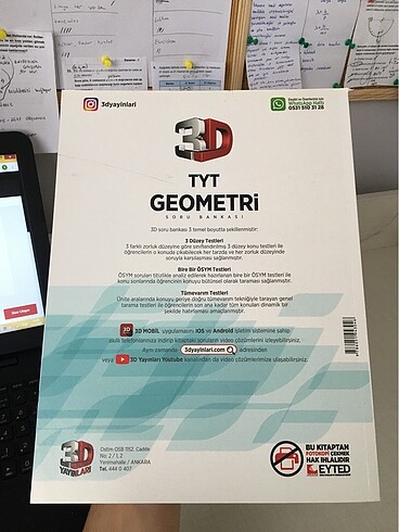  3D Tyt Geometri soru bankası