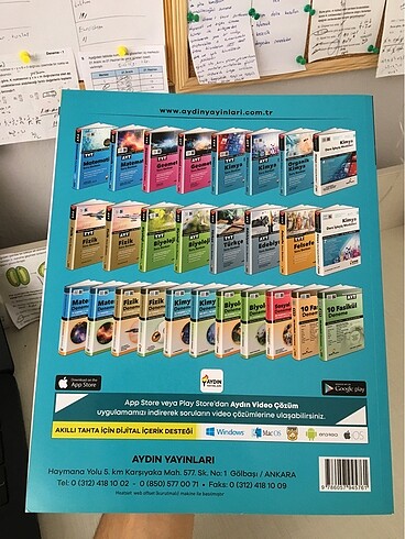  Aydın ayt kimya soru bankası