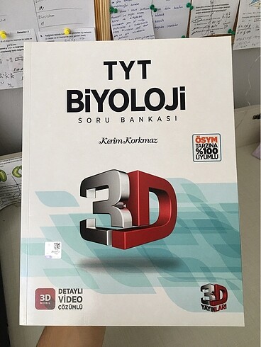 3D TYT BİYOLOJİ