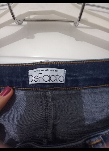 Defacto Defacto koyu mavi pantolon