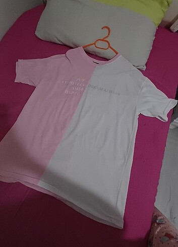 Trendyol & Milla çift renkli oversize tişört