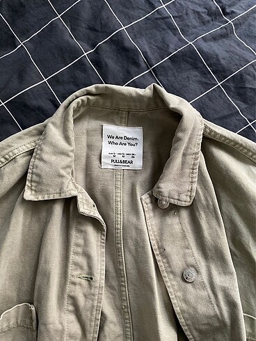 s Beden yeşil Renk oversize ceket