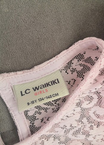LC Waikiki Kız Çocuk Pembe Fırfırlı elbise güzel elbise