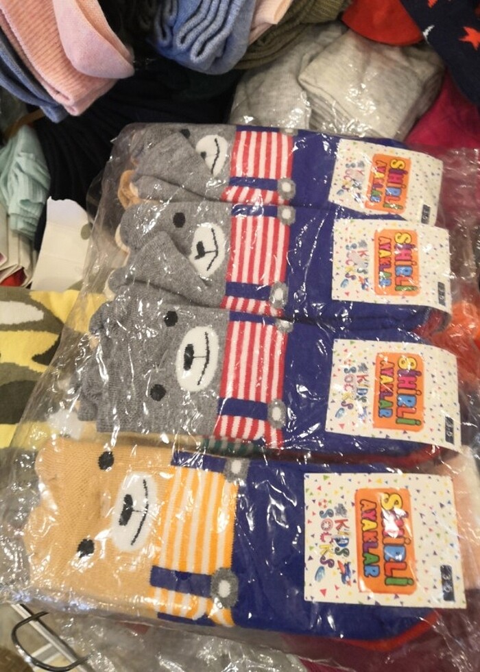 12 adet çorap  - Görsel 3