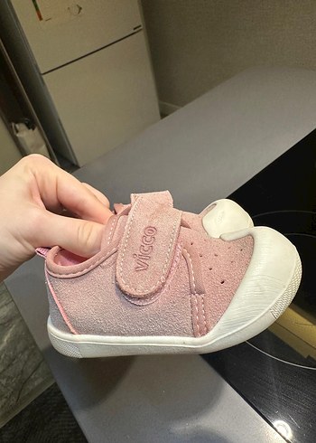 Vicco Kız Bebek Pembe İlk Adım Ayakkabısı Vicco