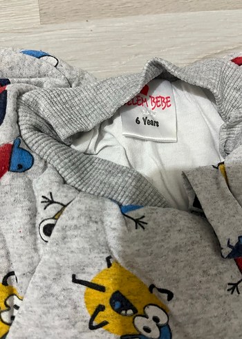 Diğer Erkek Çocuk Fermuarlı Gri Tulum