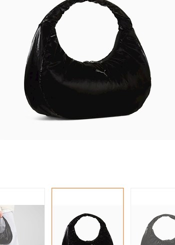Siyah Minimalist Kadın Omuz Çantası