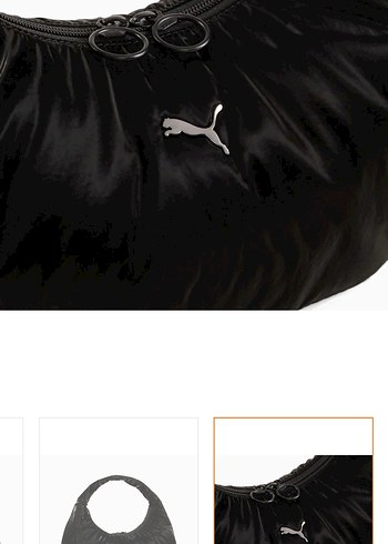 Puma Siyah Minimalist Kadın Omuz Çantası