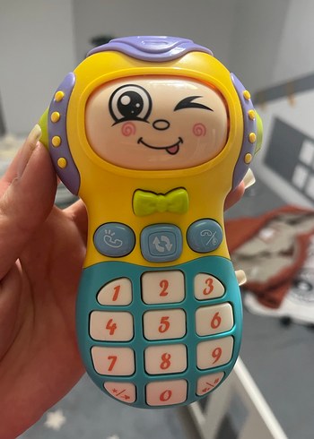Renkli Eğitici Oyuncak Telefon - Görsel 3