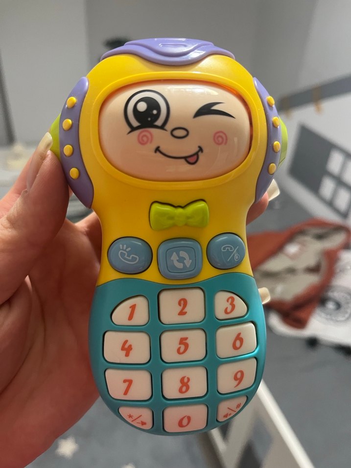Renkli Eğitici Oyuncak Telefon - Görsel 3