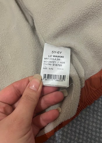 Kiremit Kapüşonlu Erkek Çocuk Mont - Görsel 4