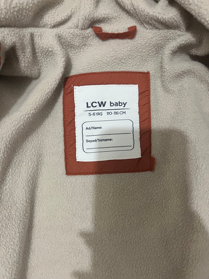 Kiremit Kapüşonlu Erkek Çocuk Mont - Görsel 3