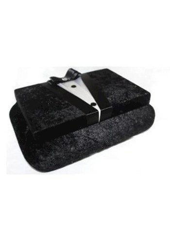 Klasik Siyah Mini Tuxedo Parti Çantası - Görsel 2