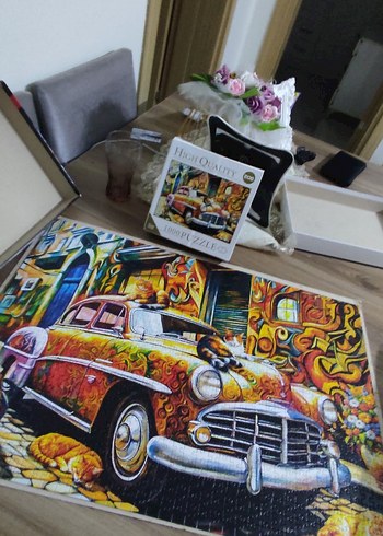 1000 Parça Renkli Puzzle - Yüksek Kalite - Görsel 3