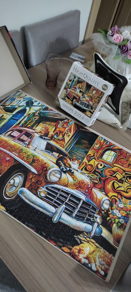 1000 Parça Renkli Puzzle - Yüksek Kalite - Görsel 4