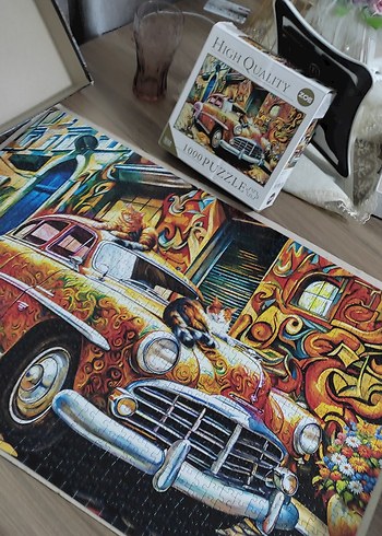 1000 Parça Renkli Puzzle - Yüksek Kalite - Görsel 4