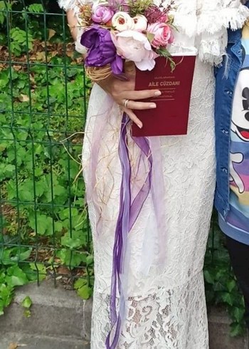 nikah elbisesi gelinlik balık model abiye - Görsel 4