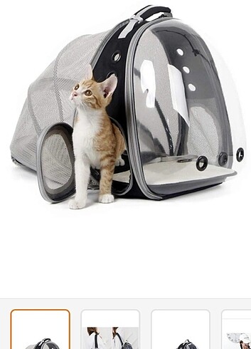 Astronot kedi köpek taşıma çantası 