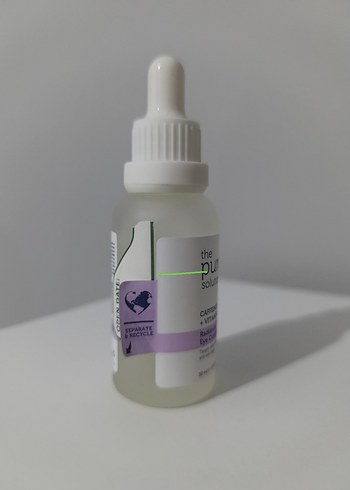 The Purest Solutions Kafein ve C Vitamini Göz Serumu - Görsel 4