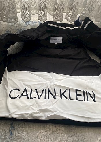 Calvin Klein Calvin Klein Siyah Fermuarlı Erkek Yelek