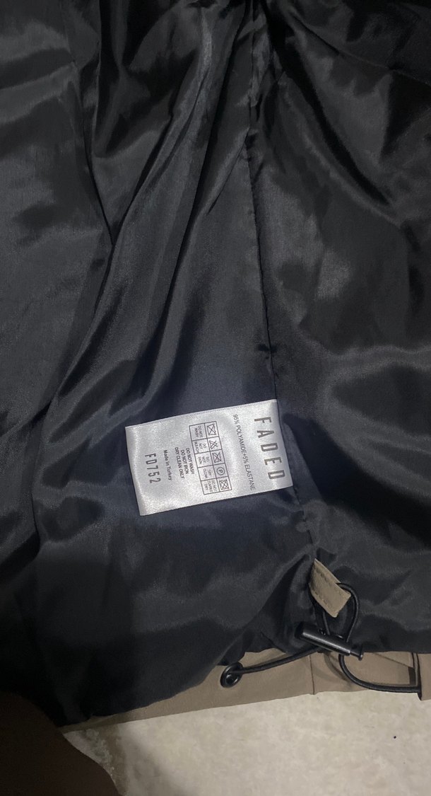 Gri Kahverengi Kadın Midi Kış Montu - Görsel 4